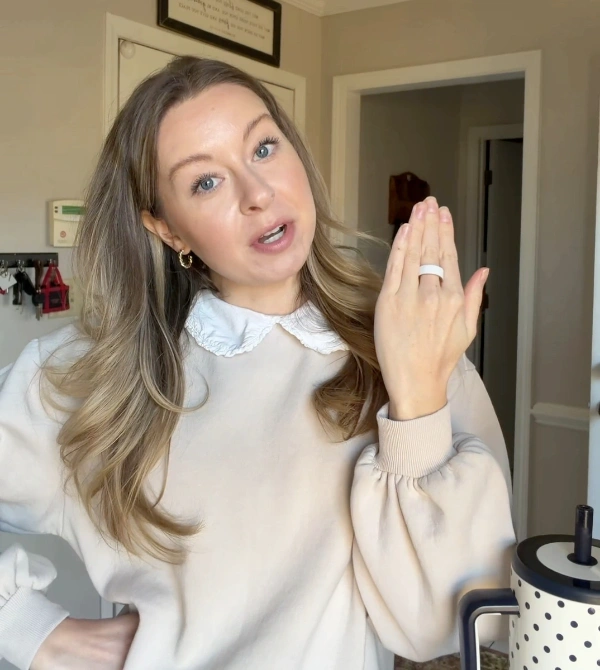 Ring Air customer @katysimmonsss sharing her daily experience